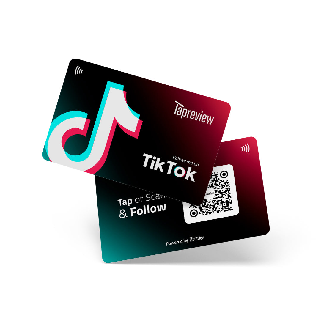 NFC - QR TikTok Card